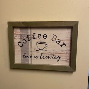 Coffee bar sign! ☕️